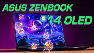 Обзор ASUS Zenbook 14 OLED. Достойный ультрабук для работы.