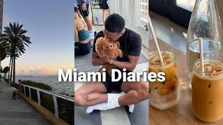 Living Alone Diaries In Miami: Puppy Yoga | Café date and Brickell Key night Workout