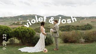 We Eloped in Tuscany, Italy | Wedding & Honeymoon Vlog