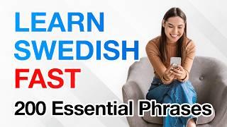 Quick Swedish Learning for Beginners: 200 Essential Phrases to Repeat
