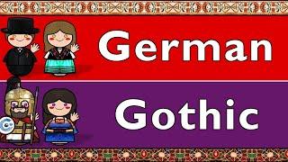 GERMANIC: GERMAN & GOTHIC
