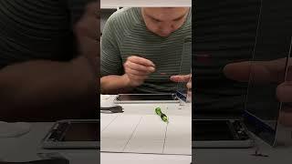 Замена стекла на iPad. Финальный этап сборки