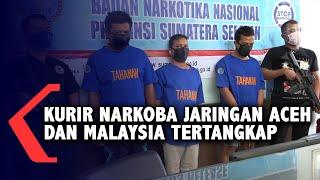 Kurir Narkoba Jaringan Aceh Dan Malaysia Tertangkap