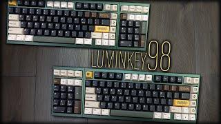 Thocky Full Size with Movable Numpad! Luminkey 98