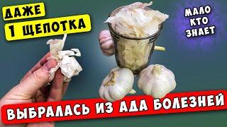 Думала шутят, а Шелуха ЧЕСНОКА оказывается способна ДАЖЕ на такое! Почему об мало кто знает?