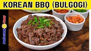 Korean BBQ (Easy Bulgogi Recipe)