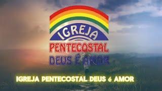 Vinheta para Igreja Deus é amor