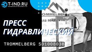 Пресс гидравлический ручной 12 тонн Trommelberg SD100803B ОБЗОР