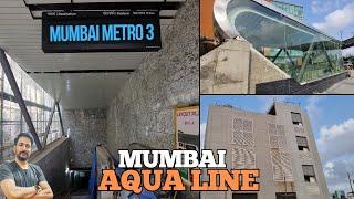 Mumbai Fully Underground Metro 3 | Aqua Line Metro Line 3 Update Marol Andheri | Coming in July!