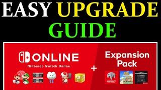 How To Upgrade Nintendo Switch Online To Expansion Pack | nso online expansion pass