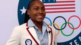 Team USA Selects Coco Gauff As Female Flag Bearer, The First American Tennis Player With The Honor