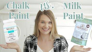 CHALK PAINT VS. MILK PAINT | Which is better for furniture?