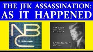 NBC-TV COVERAGE OF JFK'S ASSASSINATION ON NOVEMBER 22, 1963 (6+ HOURS)