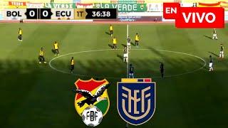  Bolivia vs Ecuador EN VIVO / Eliminatorias