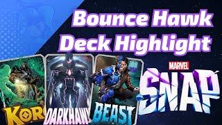 Bounce Darkhawk feels like home in Marvel SNAP | Deck Highlight