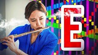 Professional Flutist attempts RUSH E in 30 MINUTES