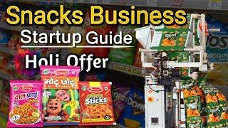 Snacks Making Business | Snacks Making Machine | Holi Business Ideas