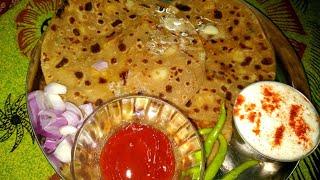 aloo paratha | Punjabi Style | How to make aloo paratha | Telugu #rudhraabhiruchi #alooparatha