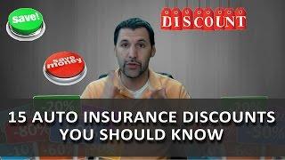 15 Insurance discounts you need to know