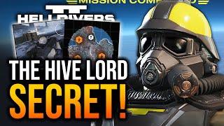 Helldivers 2 - NEW Hive Lord Secret, Stratagem Leaks & Grenade Glitch!