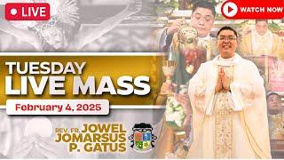 FILIPINO LIVE MASS TODAY ONLINE II FEBRUARY 4, 2025 II FR. JOWEL JOMARSUS GATUS