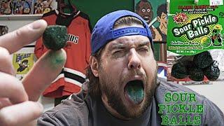 The Sour Pickle Ball Challenge (WARNING: SOUR) Alamo Candy Co. | L.A. BEAST