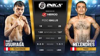 INKA 42: NEYVER MELENDRES VS. MARCO USURIAGA (FULL FIGHT)