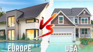 Why European and American Houses Are So Different | Difference Between Europe and USA