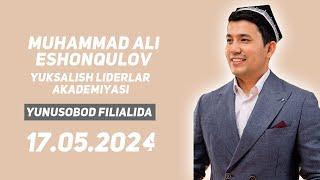 Muhammadali Eshonqulov “Yuksalish liderlar akademiyasi”dagi suhbat! 2024 yil 17-may