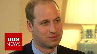 Prince William: 'I don't lie awake waiting to be king' BBC News