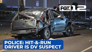 Police: Driver in Gresham DUII hit-and-run crash is DV suspect