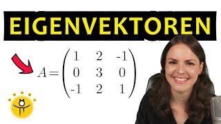 Eigenwerte und Eigenvektoren berechnen 3x3 Matrix – charakteristisches Polynom