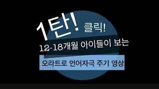 orat/언어치료교구/12-18개월 아이들 언어자극 예시영상 1탄