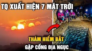 Trung Quốc xuất hiện 7 ‘mặt trời’, Vòng đen bí ẩn lại hiện hình ở Mỹ