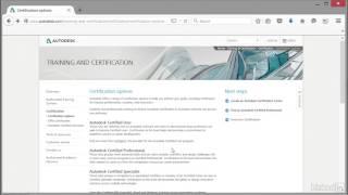 AutoCAD Tutorial - Certification overview
