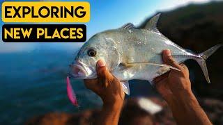 Missed a good Barramundi | gt fishing in goa #fishingingoa #gtfishing #rapalafishing