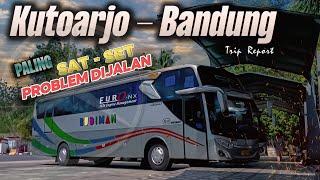 PO BUS PALING GERCEP SAAT TROUBLE KENYAMANAN PRIORITAS UTAMA (Kutoarjo - Bandung PO Budiman)