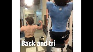 Back n tri. Lifting when u dont want to