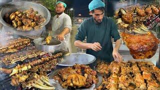 Mountain of Meat in Zaiqa Restaurant | Rush on Street food | Grill Fish | Shinwari Karahi and Tikka