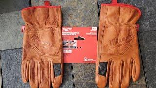 Milwaukee Goatskin Leather Gloves