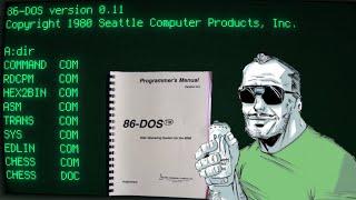 86-DOS - An Early 80's Operating System