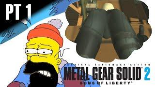 The Sickest Disappointment of Aris' Gaming Life: Metal Gear Solid 2- Full Playthrough (Part 1)