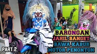 NAKAL BANGET!! Aksi Barongan Galak - WONG WORO