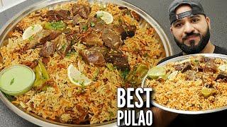 Mutton/Lamb Pulao Recipe | Best Rice Dish Ever