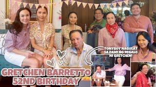 GRETCHEN BARRETTO 52ND BIRTHDAY ️ TONYBOY NABIGLA SA DAMING REGALO NATANGGAP NI GRETCHEN UNBOXING!