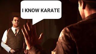 Emmerich Voss Wasn't kidding about the KARATE