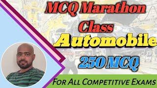 MCQ Marathon Class on ICE & Automobile I Quiz Question on Automobile & IC Engine