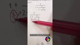  Operaciones con Fracciones Combinadas (Parte 5) #matematicas #mqf #fracciones