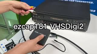 ezcap181 VHSDigi2 AV Recorder Record composite video signal to USB Disk or Micro SD Card without PC