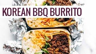 Korean-Style BBQ Beef Burrito